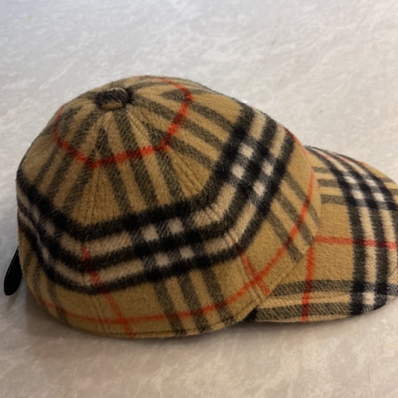 Authentic wool Burberry check baseball cap. Like new condition. - Picture 3 of 11